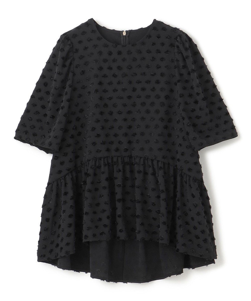 【トッカ/TOCCA】の【洗える・消臭】IN A CIRCLE ブラウス インテリア・キッズ・メンズ・レディースファッション・服の通販 founy(ファニー) 　ファッション　Fashion　レディースファッション　Fashion for Women　トップス・カットソー　Cut & Sew Tops　シャツ・ブラウス・オフィスカジュアル　Elegant Blouses & Button-Ups　新作・新入荷　New Arrivals / New In　サークル　Circle, Round Design　夏　Summer　S/S・春夏　SS, Spring/Summer, Warm Season　洗える　Machine Washable　A/W・秋冬　Autumn/Winter　ブラック系|ID: prp329100004677709 ipo3291000000033795012