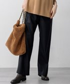 【23区/NIJYUSANKU】の【洗える】ナチュラルストレッチサキソニー ベイカー ドロスト パンツ 人気、トレンドファッション・服の通販 founy(ファニー) ファッション Fashion レディースファッション Fashion for Women パンツ Pants & Trousers 洗える Machine Washable カットソー Cut and Sewn Top ストレッチ Stretch, Stretchy Fabric バランス Balance, Style Balance フロント Front, Front Design ポケット Pocket, Pocket Detail ワイド Wide, Wide Fit A/W・秋冬 Autumn/Winter 冬 Winter / This Winter 2025年 2025 2025-2026秋冬・A/W Autumn/Winter 2025–26 AW25–26 thumbnail ブラック系|ID: prp329100004677711 ipo3291000000035626934