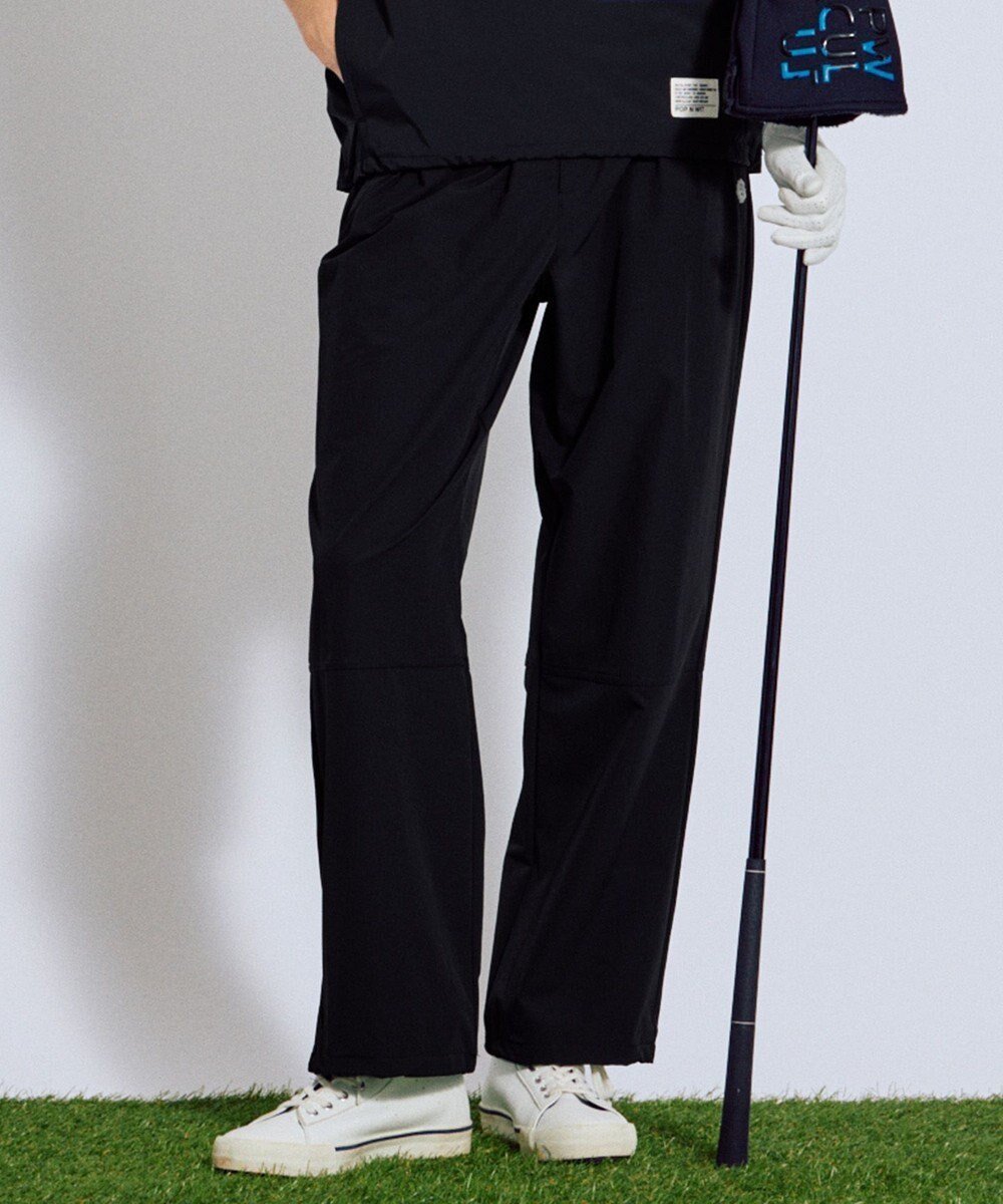 【ピーダブリュサーキュラス/PW CIRCULUS】の【ストレッチ素材】【WOMEN】セミワイド イージーパンツ ゴルフウェア レディース 人気、トレンドファッション・服の通販 founy(ファニー) ファッション Fashion レディースファッション Fashion for Women パンツ Pants & Trousers 2025年 2025 2025-2026秋冬・A/W Autumn/Winter 2025–26 AW25–26 ゴルフ Golf シンプル Simple, Minimal ストレッチ Stretch, Stretchy Fabric ストレート Straight, Straight Cut プリント Print, Printed Pattern リラックス Relax, Relaxed Fit ワイド Wide, Wide Fit ワンポイント One Point, Statement Accent 秋 Autumn A/W・秋冬 Autumn/Winter 軽量 Lightweight, Ultra Light other-1|ID: prp329100004677734 ipo3291000000033795144