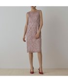 【グレース コンチネンタル/GRACE CONTINENTAL】のコ-ド刺繍タイトドレス ピンク|ID: prp329100004677745 ipo3291000000033795192