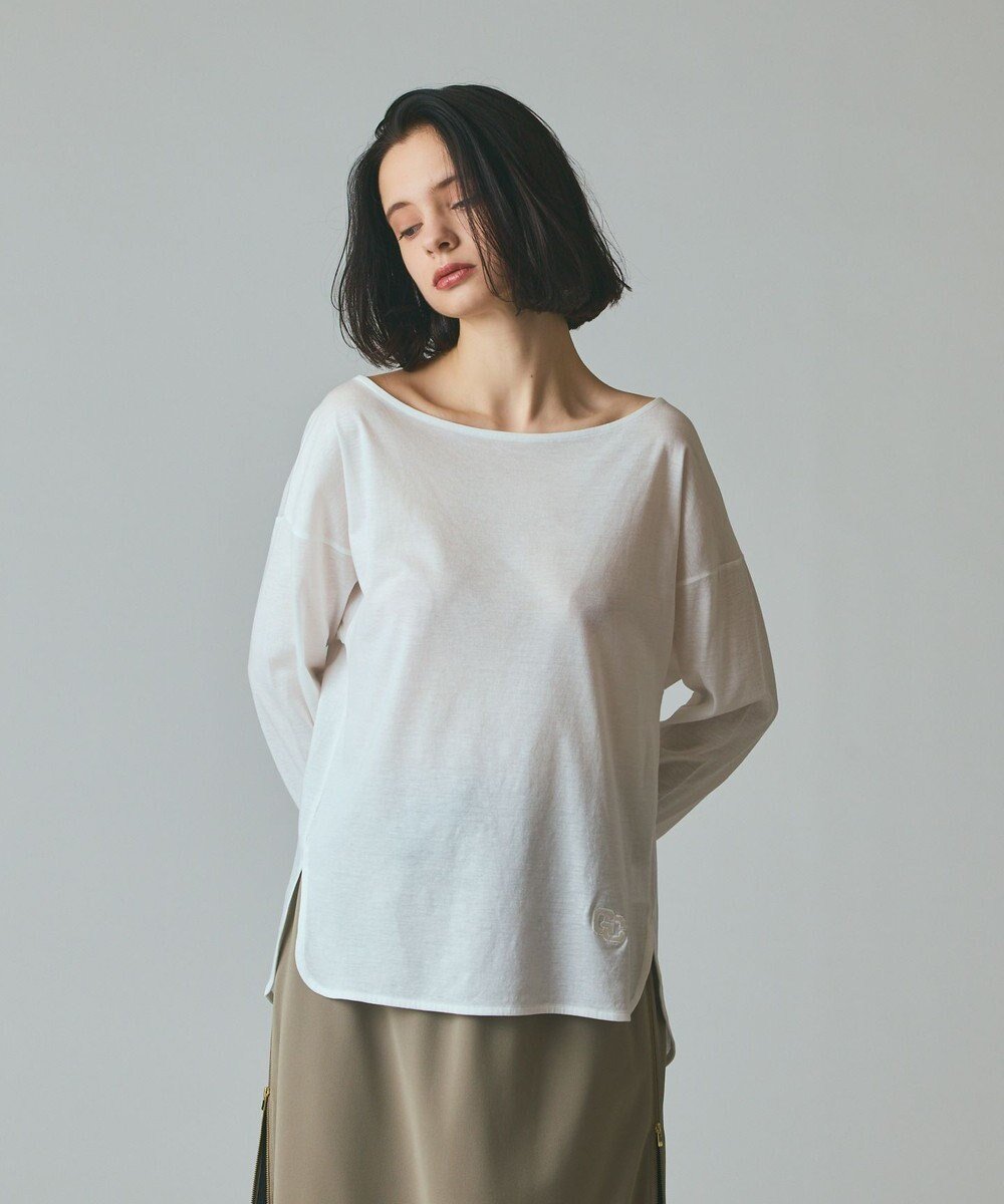 【グレース コンチネンタル/GRACE CONTINENTAL】の天竺ドルマントップ 人気、トレンドファッション・服の通販 founy(ファニー) 　ファッション　Fashion　レディースファッション　Fashion for Women　トップス・カットソー　Cut & Sew Tops　シャツ・ブラウス・オフィスカジュアル　Elegant Blouses & Button-Ups　ロングTシャツ・Tシャツ　Longline T-Shirts & Tees　カットソー・ベーシックTシャツ　Cut-and-Sewn Tops / Stretch Tees & Basics　新作・新入荷　New Arrivals / New In　カットソー　Cut and Sewn Top　A/W・秋冬　Autumn/Winter　 other-1|ID: prp329100004677752 ipo3291000000033795236
