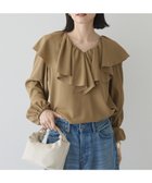 【アメリカンホリック/AMERICAN HOLIC】のフリルカラーブラウス Olive|ID: prp329100004677755 ipo3291000000035714937