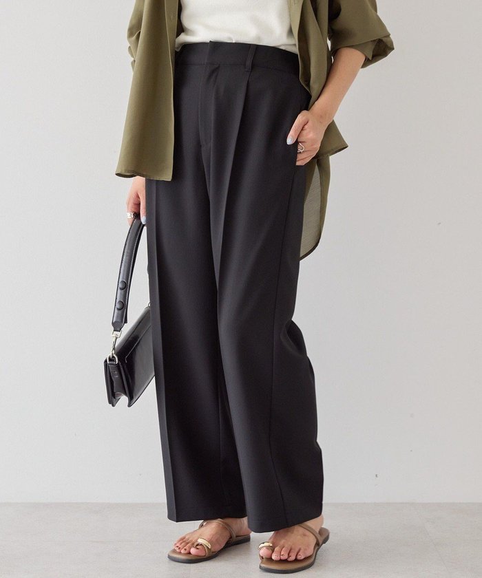 【アメリカンホリック/AMERICAN HOLIC】の美・美・美ワイドパンツ インテリア・キッズ・メンズ・レディースファッション・服の通販 founy(ファニー) https://founy.com/ ファッション Fashion レディースファッション Fashion for Women パンツ Pants & Trousers アメリカン American Style ギャザー Gathered, Ruffled シェイプ Shape, Slim Fit スタイリッシュ Stylish, Fashionable ストレート Straight, Straight Cut センター Center, Center Line ツイル Twist, Twisted Detail ポケット Pocket, Pocket Detail ワイド Wide, Wide Fit A/W・秋冬 Autumn/Winter |ID: prp329100004677759 ipo3291000000033795275