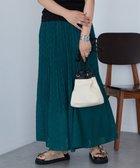 【アメリカンホリック/AMERICAN HOLIC】のカットジャガードプリーツスカート Dark Green|ID: prp329100004677766 ipo3291000000033795312