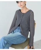 【アメリカンホリック/AMERICAN HOLIC】のレースカーディガン Charcoal Gray|ID: prp329100004677774 ipo3291000000035464246