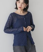 【アメリカンホリック/AMERICAN HOLIC】のレースカーディガン Navy|ID: prp329100004677774 ipo3291000000035464247