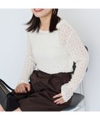 【アメリカンホリック/AMERICAN HOLIC】のレース長袖プルオーバー Ivory|ID: prp329100004677778 ipo3291000000033795364
