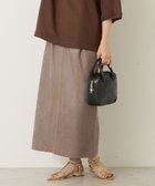 【アメリカンホリック/AMERICAN HOLIC】のフェイクレザーダンボールスカート Beige|ID: prp329100004677782 ipo3291000000033795393