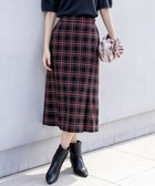 【エニィ スィス/any SiS】のビューティサーモ2WAYストレッチチェック スカート ブラックタータン|ID: prp329100004677792 ipo3291000000033795443