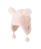 【ミキハウスホットビスケッツ/MIKI HOUSE HOT BISCUITS / KIDS】の【48-52cm】耳付きシープボアの帽子 ピンク|ID: prp329100004677845 ipo3291000000034442573