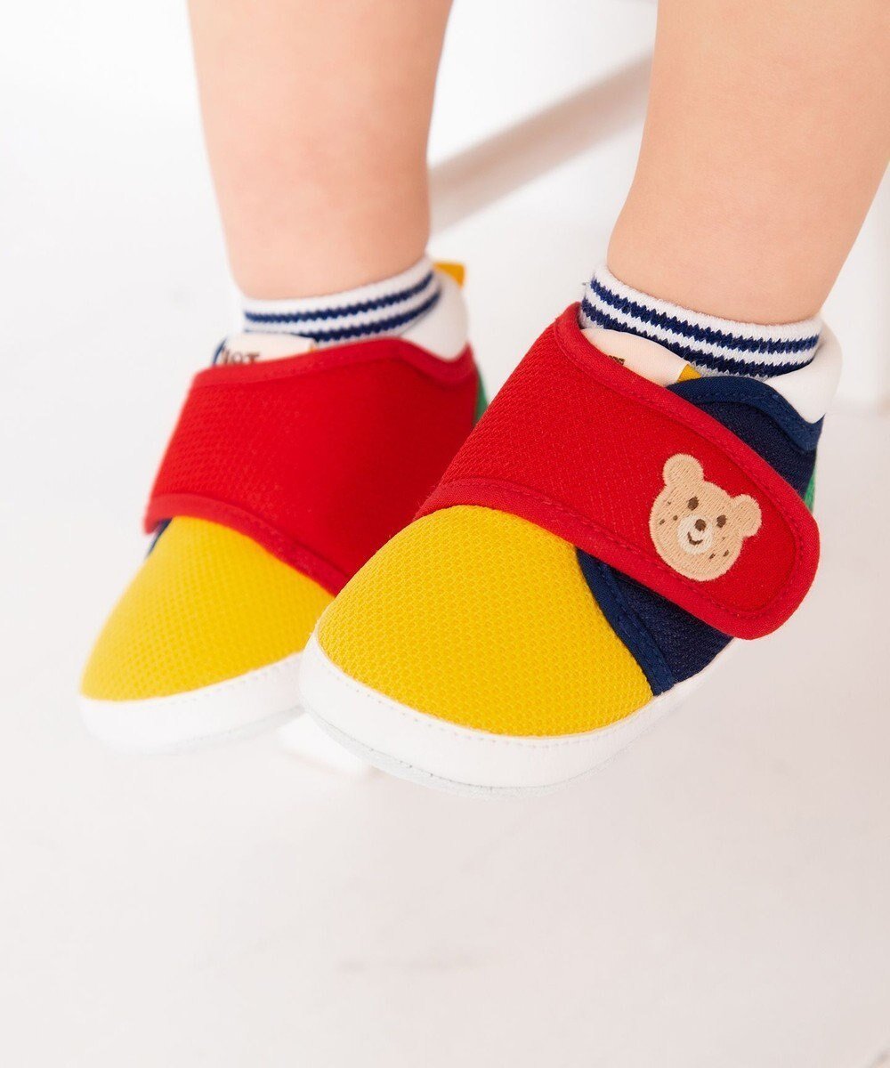 【ミキハウスホットビスケッツ/MIKI HOUSE HOT BISCUITS / KIDS】の【10.5-12.5cm】 ソフトメッシュ プレシューズ インテリア・キッズ・メンズ・レディースファッション・服の通販 founy(ファニー) ファッション Fashion キッズファッション Fashion for Kids おすすめ Recommended / Our Picks シューズ Shoes, Footwear シンプル Simple, Minimal ソックス Socks, Hosiery ベビー Baby, Babywear メッシュ Mesh, Net Fabric ワンポイント One Point, Statement Accent マルチカラー|ID: prp329100004677859 ipo3291000000034796685