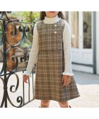 【組曲 / KIDS/KUMIKYOKU】の【110-140cm】キチントチェック ジャンパースカート ベージュ系3|ID: prp329100004677919 ipo3291000000033795997