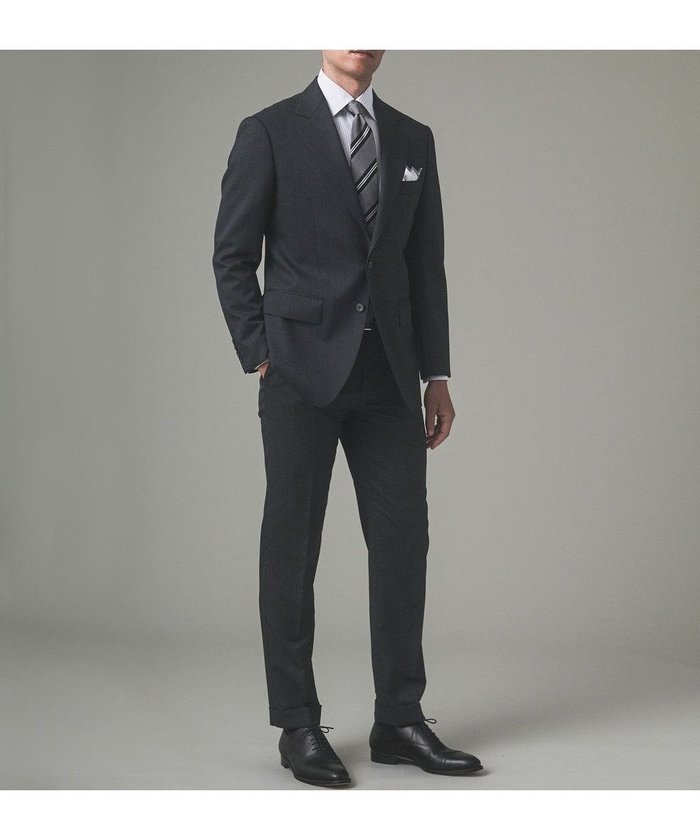 【五大陸/gotairiku / MEN】のシワになりにくい【御幸毛織/みゆきけおり】DRY SPINNER(ドライスピナー)スーツ(グレー) インテリア・キッズ・メンズ・レディースファッション・服の通販 founy(ファニー) https://founy.com/ ファッション Fashion メンズファッション Fashion for Men セットアップ Matching Sets ストレッチ Stretch, Stretchy Fabric スーツ Suit, Formalwear セットアップ Set-Up, Coordinated Outfit フィット Fit, Slim Fit レギュラー Regular, Standard Fit A/W・秋冬 Autumn/Winter |ID: prp329100004678021 ipo3291000000034817059