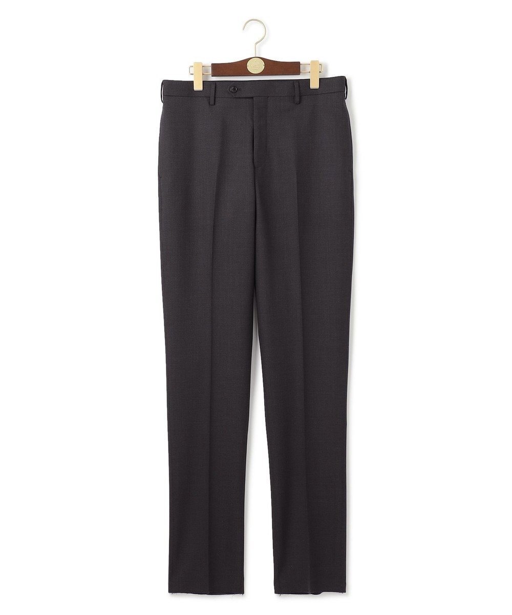 【ジェイ プレス/J.PRESS / MEN】の【ストレッチ / ウォッシャブル可】パワーストレッチウール バーズアイ スラックス インテリア・キッズ・メンズ・レディースファッション・服の通販 founy(ファニー) 　ファッション　Fashion　メンズファッション　Fashion for Men　ボトムス　Bottoms　ウォッシャブル　Machine Washable　春　Spring　洗える　Machine Washable　ストレッチ　Stretch, Stretchy Fabric　スマート　Smart, Elegant　スラックス　Slacks, Dress Pants　テーパード　Tapered, Tapered Pants　ドレス　Dress, One-Piece　S/S・春夏　SS, Spring/Summer, Warm Season　夏　Summer　ビジネス 仕事 通勤　Business / Work / Commuting　グレー系|ID: prp329100004678037 ipo3291000000034674595