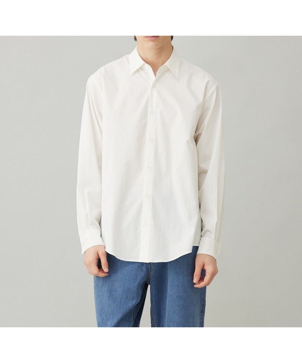 【アンフィーロ/UNFILO / MEN】の【メンズノンノWEB掲載】コンフォートシャツ レギュラーカラー インテリア・キッズ・メンズ・レディースファッション・服の通販 founy(ファニー) 　ファッション　Fashion　メンズファッション　Fashion for Men　トップス・カットソー　Cut & Sew Tops　メンズシャツ　Shirts　シンプル　Simple, Minimal　ストレッチ　Stretch, Stretchy Fabric　雑誌　Magazine, Fashion Magazine　バランス　Balance, Style Balance　レギュラー　Regular, Standard Fit　A/W・秋冬　Autumn/Winter　S/S・春夏　SS, Spring/Summer, Warm Season　夏　Summer　オフ|ID: prp329100004678051 ipo3291000000034685461