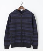 【ジョセフ アブード/JOSEPH ABBOUD / MEN】の【柔らかな肌触り】洗える!コットンブークレーニットパーカー ネイビー系7|ID: prp329100004678057 ipo3291000000033796741