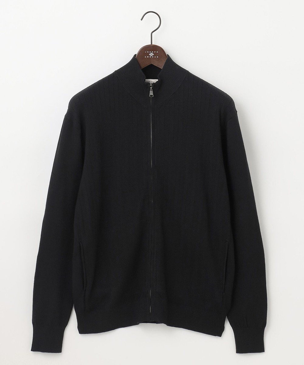 【ジョセフ アブード マウンテン/JOSEPH ABBOUD MOUNTAIN / MEN】の【WEB限定・SPACE/チクチクしない/イージーケア/3シーズン対応】 SNOWYハイネック ジップカーディガン インテリア・キッズ・メンズ・レディースファッション・服の通販 founy(ファニー) 　ファッション　Fashion　メンズファッション　Fashion for Men　トップス・カットソー　Cut & Sew Tops　カーディガン / 羽織り　Cardigans　インナー　Innerwear　春　Spring　秋　Autumn　カーディガン　Cardigan, Knitwear　ジャケット　Jacket, Outerwear　ストレッチ　Stretch, Stretchy Fabric　セーター　Sweater, Knitwear　ハイネック　High Neck, Mock Neck　羽織　Haori, Light Jacket　冬　Winter / This Winter　A/W・秋冬　Autumn/Winter　ブラック系|ID: prp329100004678066 ipo3291000000033796810