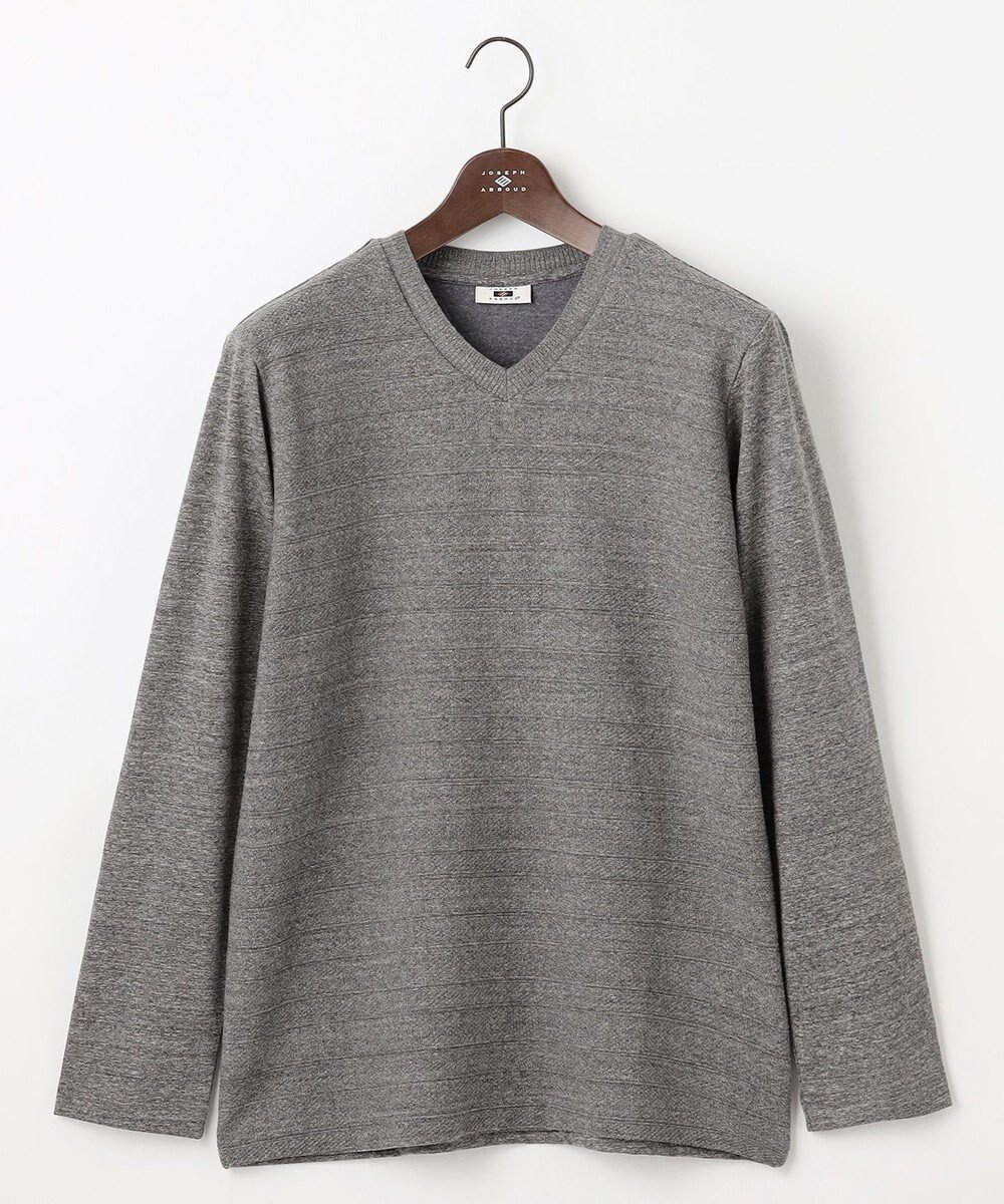 【ジョセフ アブード/JOSEPH ABBOUD / MEN】の【オーガニックコットン使用/サスティナブル】JOE COTTON リンクス Tシャツ インテリア・キッズ・メンズ・レディースファッション・服の通販 founy(ファニー) 　ファッション　Fashion　メンズファッション　Fashion for Men　トップス・カットソー　Cut & Sew Tops　メンズシャツ　Shirts　カットソー　Cut and Sewn Top　ジャケット　Jacket, Outerwear　エレガント 上品　Elegant　A/W・秋冬　Autumn/Winter　グレー系|ID: prp329100004678068 ipo3291000000034188505