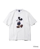 【ジェイ プレス/J.PRESS / MEN】の【DISNEY COLLECTION】【UNISEX】フロントイラストTシャツ / ミッキーマウス ホワイト系|ID: prp329100004678104 ipo3291000000033797005
