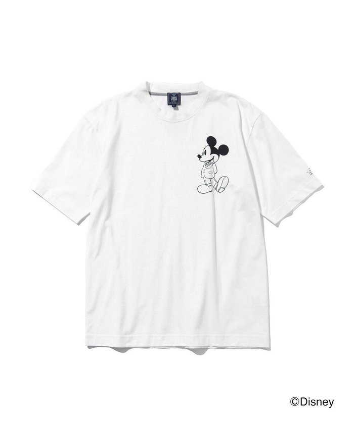 【ジェイ プレス/J.PRESS / MEN】の【DISNEY COLLECTION】【UNISEX】ワンポイント Tシャツ / ミッキ-マウス インテリア・キッズ・メンズ・レディースファッション・服の通販 founy(ファニー) https://founy.com/ ファッション Fashion レディースファッション Fashion for Women トップス・カットソー Cut & Sew Tops シャツ・ブラウス・オフィスカジュアル Elegant Blouses & Button-Ups ロングTシャツ・Tシャツ Longline T-Shirts & Tees カットソー・ベーシックTシャツ Cut-and-Sewn Tops / Stretch Tees & Basics アメリカン American Style 春 Spring カットソー Cut and Sewn Top コレクション Collection, Seasonal Line 人気 Popular, Best Seller プリント Print, Printed Pattern ベーシック Basic, Essential ユニセックス Unisex, Genderless ラバー Rubber, Rubber Sole リラックス Relax, Relaxed Fit ワンポイント One Point, Statement Accent S/S・春夏 SS, Spring/Summer, Warm Season 新作・新入荷 New Arrivals / New In 夏 Summer エレガント 上品 Elegant |ID: prp329100004678106 ipo3291000000033797018