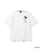 【ジェイ プレス/J.PRESS / MEN】の【DISNEY COLLECTION】【UNISEX】ワンポイント Tシャツ / ミッキ-マウス ホワイト系|ID: prp329100004678106 ipo3291000000033797020