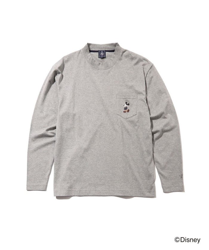 【ジェイ プレス/J.PRESS / MEN】の【DISNEY COLLECTION】【UNISEX】ワンポイントロングスリーブ Tシャツ / ミッキーマウス インテリア・キッズ・メンズ・レディースファッション・服の通販 founy(ファニー) https://founy.com/ ファッション Fashion レディースファッション Fashion for Women トップス・カットソー Cut & Sew Tops シャツ・ブラウス・オフィスカジュアル Elegant Blouses & Button-Ups ロングTシャツ・Tシャツ Longline T-Shirts & Tees カットソー・ベーシックTシャツ Cut-and-Sewn Tops / Stretch Tees & Basics カットソー Cut and Sewn Top コレクション Collection, Seasonal Line スリーブ Sleeve, Long Sleeve / Short Sleeve 人気 Popular, Best Seller プリント Print, Printed Pattern ポケット Pocket, Pocket Detail ユニセックス Unisex, Genderless リラックス Relax, Relaxed Fit ロング Long, Long-Length A/W・秋冬 Autumn/Winter 新作・新入荷 New Arrivals / New In エレガント 上品 Elegant |ID: prp329100004678110 ipo3291000000033797036