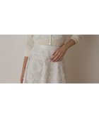 【グレース コンチネンタル/GRACE CONTINENTAL】のローズ刺繍ニットカーディガン ホワイト|ID: prp329100004678143 ipo3291000000033797210