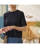 【組曲/KUMIKYOKU】の【WEB限定】セーターマシーン 半袖ニットTシャツ ネイビー系|ID: prp329100004678164 ipo3291000000033797345