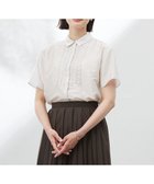 【ジェイ プレス/J.PRESS】の【洗える】フリルジャージー ブラウスライク カットソー グレージュ系|ID: prp329100004678178 ipo3291000000034295557