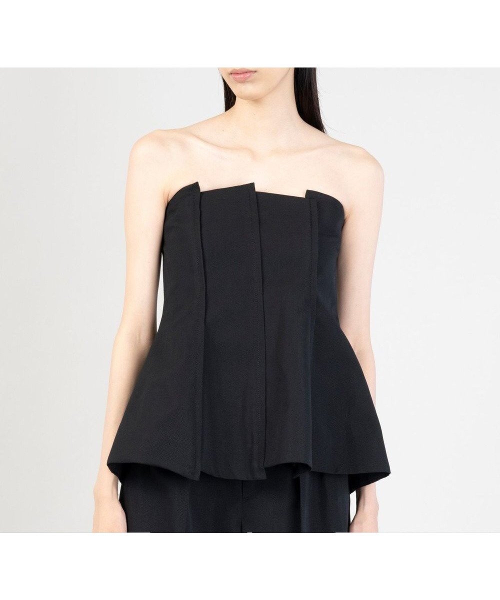 【23区/NIJYUSANKU】の【エステータ】ウールリネン ビスチェ 人気、トレンドファッション・服の通販 founy(ファニー) 　ファッション　Fashion　レディースファッション　Fashion for Women　トップス・カットソー　Cut & Sew Tops　ビスチェ　Bustiers & Corset Tops / Layered Bustier Style　インナー　Innerwear　春　Spring　カットソー　Cut and Sewn Top　セットアップ　Set-Up, Coordinated Outfit　雑誌　Magazine, Fashion Magazine　ビスチェ　Bustier, Corset Top　別注　Limited Edition, Custom Order　リネン　Linen, Linen Fabric　S/S・春夏　SS, Spring/Summer, Warm Season　おすすめ　Recommended / Our Picks　夏　Summer　 other-1|ID: prp329100004678207 ipo3291000000033797570