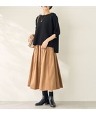 【エニー/ANY】の【2SET】バイカラーニット×布帛スカートセット ブラック×キャメル|ID: prp329100004678220 ipo3291000000033797643