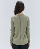【ベイジ,/BEIGE,】の【洗える】POMPE / ウールカシミヤ配色ラインクルーネックニット L.Khaki×Black|ID: prp329100004678227 ipo3291000000033797672