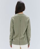 【ベイジ,/BEIGE,】の【洗える】POMPE / ウールカシミヤ配色ラインVネックニット L.Khaki×Black|ID: prp329100004678230 ipo3291000000033797697