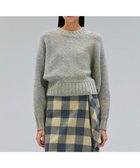 【ベイジ,/BEIGE,】のMARANA / モヘア混ミックスドルマンニット Gray x Mustard|ID: prp329100004678242 ipo3291000000033797761
