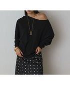 【グレース コンチネンタル/GRACE CONTINENTAL】のフロッキ-オ-バ-カットトップ ブラック|ID: prp329100004678251 ipo3291000000033797804