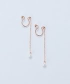 【フィービィー/phoebe】の【K10RG】リバーシブル2wayスウィングイヤリング ローズゴールド|ID: prp329100004678413 ipo3291000000034887494