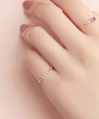 【フィービィー/phoebe】の【SV925】スターリービジューピンキーリング 3号 シルバー|ID: prp329100004678435 ipo3291000000033798770