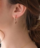【フィービィー/phoebe】のスタイリッシュノットフープピアス ローズゴールド ローズゴールド|ID: prp329100004678454 ipo3291000000033798847