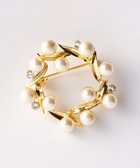 【ジェイ プレス/J.PRESS】のサークルパール ブローチ ゴールド系|ID: prp329100004678475 ipo3291000000035860203