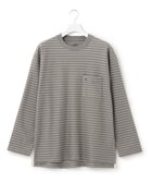 【ジェイプレスヨークストリート/J.PRESS YORK STREET】の【UNISEX】リップルボーダー Tシャツ グレー系1|ID: prp329100004678479 ipo3291000000033798983