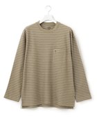【ジェイプレスヨークストリート/J.PRESS YORK STREET】の【UNISEX】リップルボーダー Tシャツ ベージュ系1|ID: prp329100004678479 ipo3291000000033798985