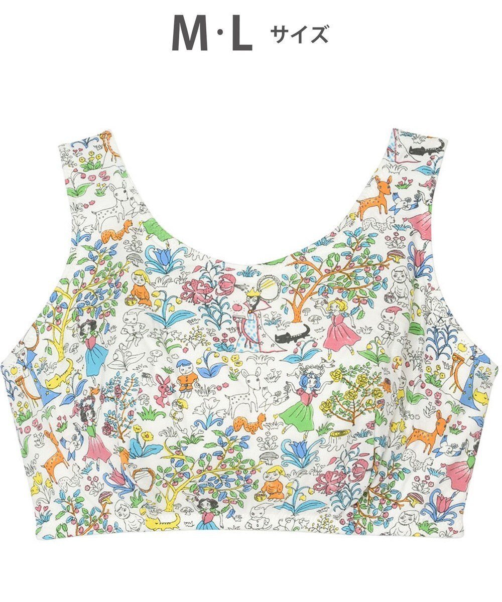 【ツモリチサト スリープ/tsumori chisato SLEEP】のナイトアップブラ 寝るとき用ブラ ノンワイヤーブラ /ワコール UBX525 インテリア・キッズ・メンズ・レディースファッション・服の通販 founy(ファニー) 　ファッション　Fashion　レディースファッション　Fashion for Women　センター　Center, Center Line　ネコ　Cat, Feline Motif　パジャマ　Pajamas, Sleepwear　ブラジャー　Bra, Lingerie　プリント　Print, Printed Pattern　アイボリー|ID: prp329100004678493 ipo3291000000033799061