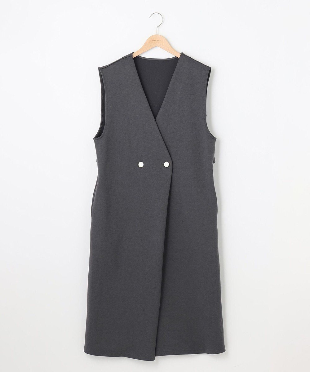 【シェアパーク/SHARE PARK】の【洗える】ダンボールニットジレ インテリア・キッズ・メンズ・レディースファッション・服の通販 founy(ファニー) ファッション Fashion レディースファッション Fashion for Women アウター Coat / Outerwear Collection トップス・カットソー Cut & Sew Tops ニット Knit Tops & Sweaters ベスト&ジレ / 重ね着スタイル Vests & Gilets フェミニン Feminine, Girly フリル Frill, Ruffle ベスト Vest, Waistcoat エレガント 上品 Elegant 洗える Machine Washable A/W・秋冬 Autumn/Winter グレー|ID: prp329100004678504 ipo3291000000034256382