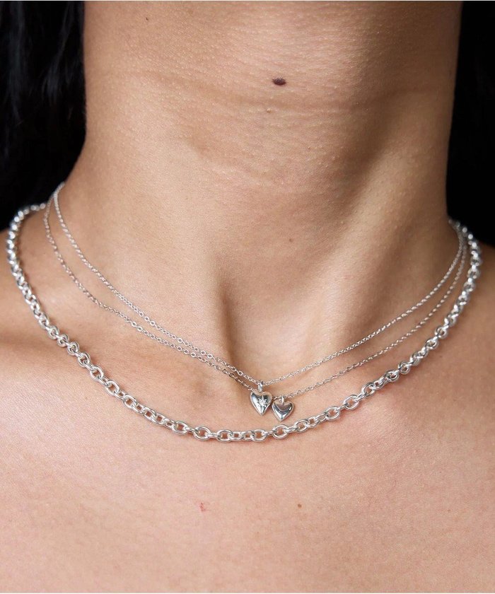 【ヨア/yoaa】のシルバー925 ミニハート ネックレス インテリア・キッズ・メンズ・レディースファッション・服の通販 founy(ファニー) https://founy.com/ ファッション Fashion レディースファッション Fashion for Women ジュエリー Jewelry ネックレス Necklaces & Pendants アクセサリー Fashion Accessories シルバー Silver, Metallic Silver なめらか Smooth, Silky Texture ネックレス Necklace, Pendant Necklace おすすめ Recommended / Our Picks 日本製 Made In Japan |ID: prp329100004678554 ipo3291000000034256634