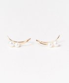 【フィービィー/phoebe】の【K10】インラインパールピアス イヤリング ゴールド|ID: prp329100004678636 ipo3291000000034256869