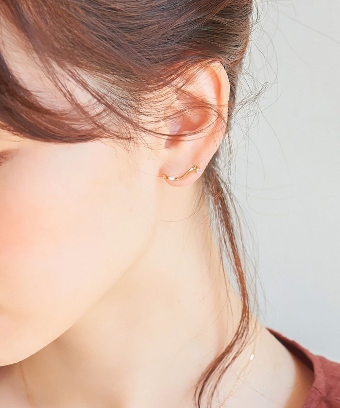【フィービィー/phoebe】の【K10】スウィングビジューピアス イヤリング インテリア・キッズ・メンズ・レディースファッション・服の通販 founy(ファニー) https://founy.com/ ファッション Fashion レディースファッション Fashion for Women ジュエリー Jewelry ファッションリング Fashion Rings イヤリング・フープ・ドロップタイプ Hoop, Drop & Clip Earrings アクセサリー Fashion Accessories イヤリング Earrings ジュエリー Jewelry, Accessories ジュエル Jewel, Gemstone ツイスト Tweed, Tweed Fabric |ID: prp329100004678649 ipo3291000000033799699