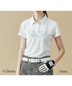 【23区 ゴルフ/NIJYUSANKU GOLF】の【ディズニーコレクション】【WOMEN】〈ミニーマウス〉半そでポロシャツ ホワイト系|ID: prp329100004678667 ipo3291000000033799787