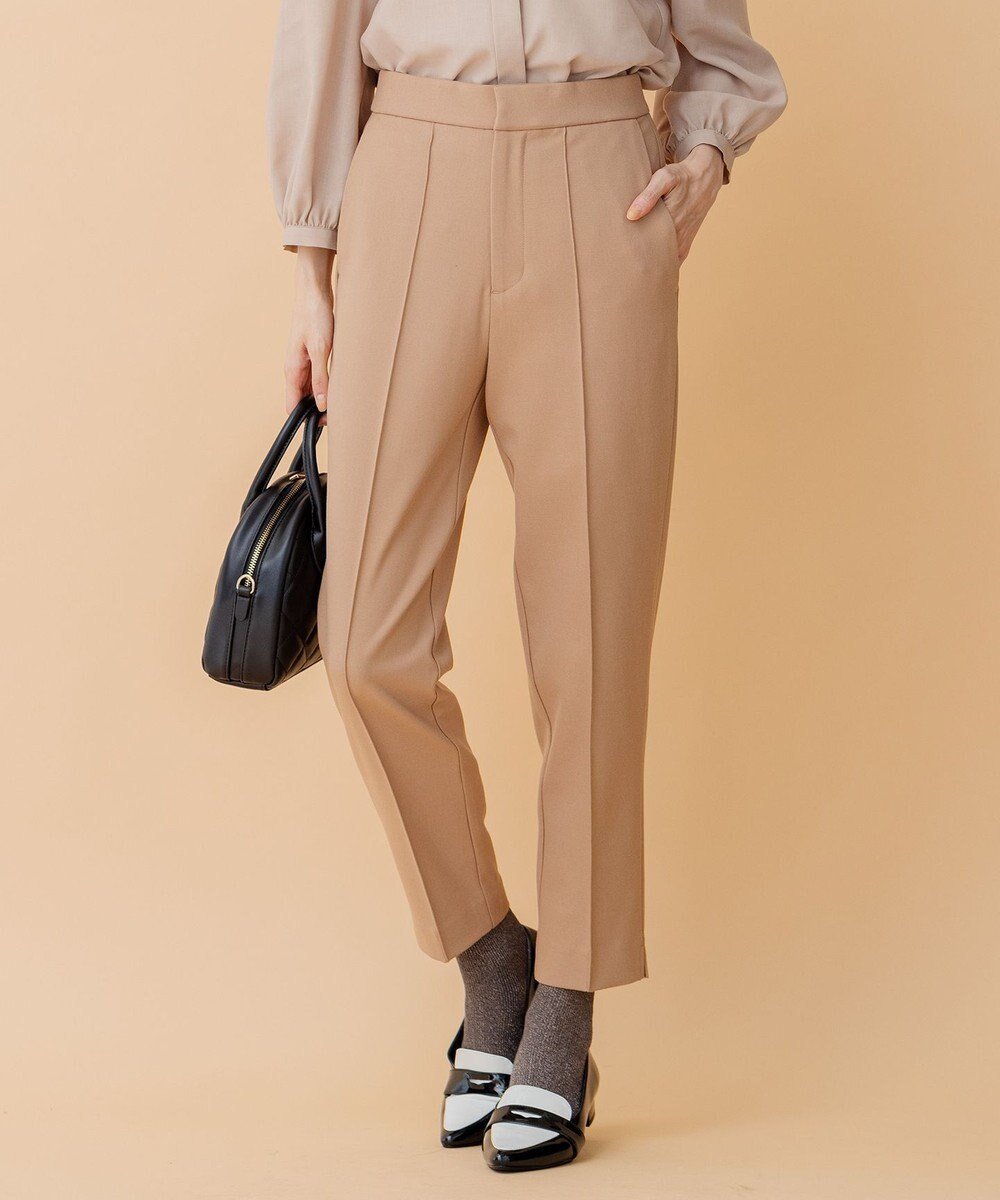 【組曲/KUMIKYOKU】の【洗える】2WAYウォームストレッチテーパード パンツ インテリア・キッズ・メンズ・レディースファッション・服の通販 founy(ファニー)  ファッション Fashion レディースファッション Fashion for Women パンツ Pants & Trousers インナー Innerwear ウォーム Warm Fabric 洗える Machine Washable コンパクト Compact, Small Size ショート Short, Short Length ストレッチ Stretch, Stretchy Fabric スリット Slit, Slit Detail ピーチ Peach, Soft Touch A/W・秋冬 Autumn/Winter ベージュ系|ID: prp329100004678687 ipo3291000000034257065