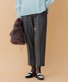 【組曲/KUMIKYOKU】の【洗える】2WAYウォームストレッチテーパード パンツ ブラック系3|ID: prp329100004678687 ipo3291000000034257067