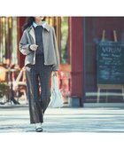 【組曲/KUMIKYOKU】の【洗える】2WAYウォームストレッチワイド パンツ ブラック系3|ID: prp329100004678689 ipo3291000000034257070